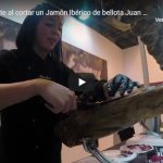 Qué se siente al cortar un Jamón Ibérico de bellota Juan Manuel