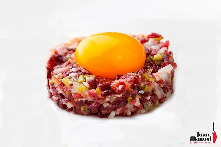 Tartar de jamón ibérico Juan Manuel, el más delicioso tartar que habrás probado nunca