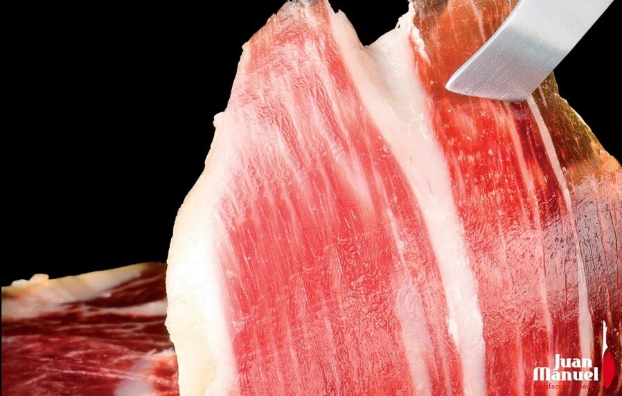 escoger un jamón ibérico de calidad - loncha