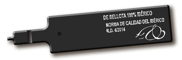 Etiqueta negra de bellota ibérico