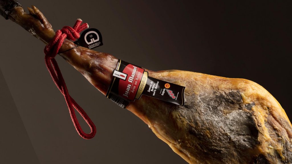 Jamón de bellota ibérico 100% raza ibérica