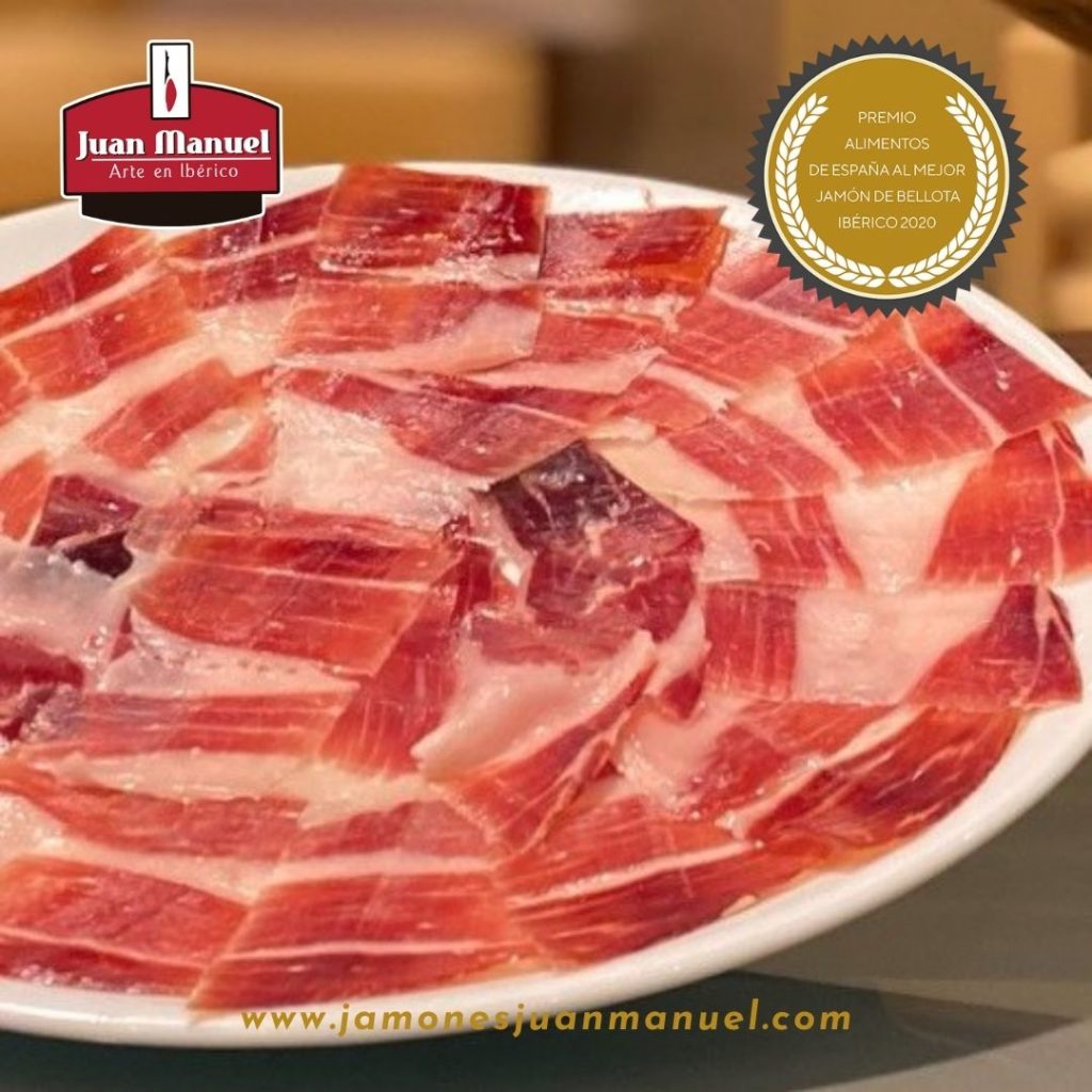 jamón loncheado a cuchillo Juan Manuel