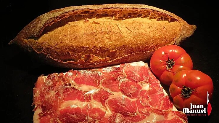 jamón en el bocadillo